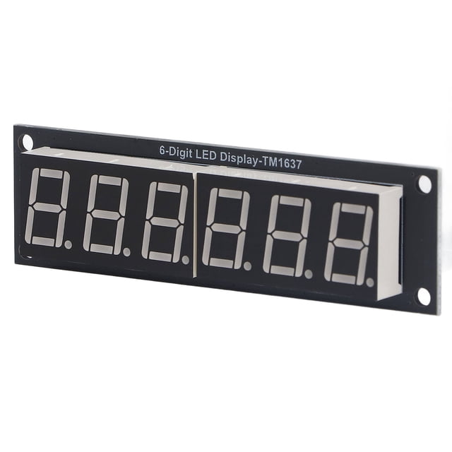 Pantalla de segmento de dígitos, 0,56 pulgadas, 6 dígitos, 7 LED, módulo de tubo digital, módulo LED de dígitos, tecnología avanzada