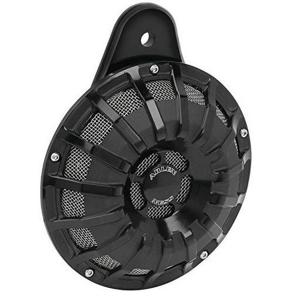 Arlen Ness 15 Spoke Horn Cover Xl Blk 70-262 New