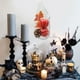 thumbnail image 4 of Set de decoración de Halloween de calabaza de simulación | Piñas de pino de arce de plástico | Rojo, Verde Amarillo, centro de mesa de otoño de 20 cm | Adorno de bolsillo de malla de utilería con, 4 of 6