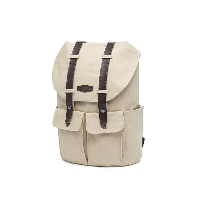 TruBlue The Pioneer Backpack 13" Laptop For School, College, Travel, Canvas Material 12L Capacity, Caribou