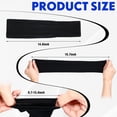 thumbnail image 2 of 10 Pares de Mangas Brazo RefrigeracióN Calentadoras ProteccióN UV para Hombres y Mujeres, Correr, Ciclismo, Senderismo, Golf, Negro, 2 of 5