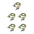 thumbnail image 1 of Redempat 5pieces Safe And Efficient Banana Plug Cable Durable Test Cable 5Set, 1 of 6