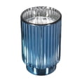 thumbnail image 1 of 11.3 Oz Ribbed Electroplated Scented Candle (Coastal Breeze) - Set of 2, 1 of 1