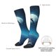 thumbnail image 4 of Balery Night Sky Moon Dolphin Calcetines novedosos Calcetines deportivos Calcetines hasta la rodilla Calcetines de algodón Calcetines originales y geniales, 4 of 6