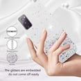 thumbnail image 2 of Compatible with Samsung Galaxy S20 FE Case Clear Glitter Silicone, Phone Case for Samsung S20 FE 5g Case Glitter Sparkle Pink Shockproof Thin Cover (Clear), 2 of 7