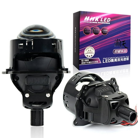 3.0 inch MIni Bi LED Projector Lens LED Headlight 6000K 30000LM Universal Retrofit LHD