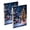Snowman Next to Christmas Tree, variant on Wirebound Notebook Hardcover Spiral Notebooks Blue and White Snowflake, 60 Pages, 80 GSM, 5.7 x 8.3in