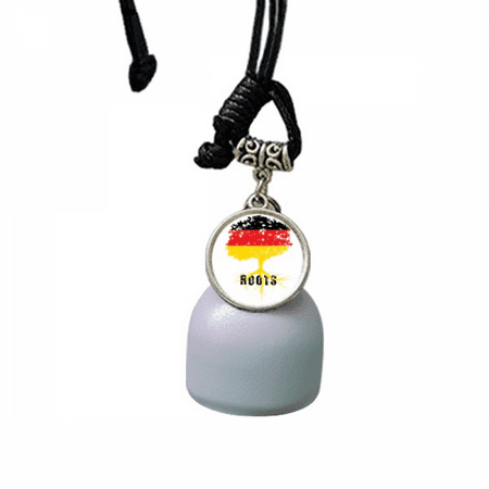 

German Flag Root Faly Art Deco Fashion Wind Chimes Bell Car Pendant