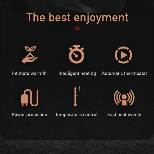 Almohadilla Eléctrica calentada Likrtyny Accesorios para autos y motos