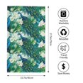 thumbnail image 2 of Fotbe Peacock And Flowers Toalla Premium con Patrón, Toalla de Microfibra de Secado Rápido, Ligera y Altamente Absorbente (27.5x16in), Ideal para Uso Diario, 2 of 6