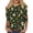 BF32_Green, variant on Lumtrix Christmas Shirts for Women Trendey Crew Neck 3/4 Sleeve Top Funny Print Soft Blousers Deep Red 3XL