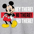 thumbnail image 3 of Mickey & Friends - Hey There Hi There - Men's Long Sleeve T-Shirt, 3 of 5