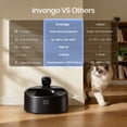 thumbnail image 2 of Invengo Smart Automatic Cat Feeder with Cooling & Heating, Wet & Dry Food Dispenser with 3MP Camera, App Control, Touch Screen, 5 Meal Timer, Black, 2 of 10