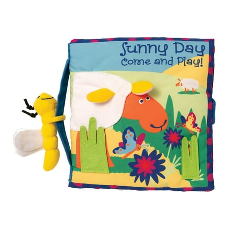 UPC: 0011964410361 | Manhattan Toy Soft Activity Book with Tethered Toy Sunny Day