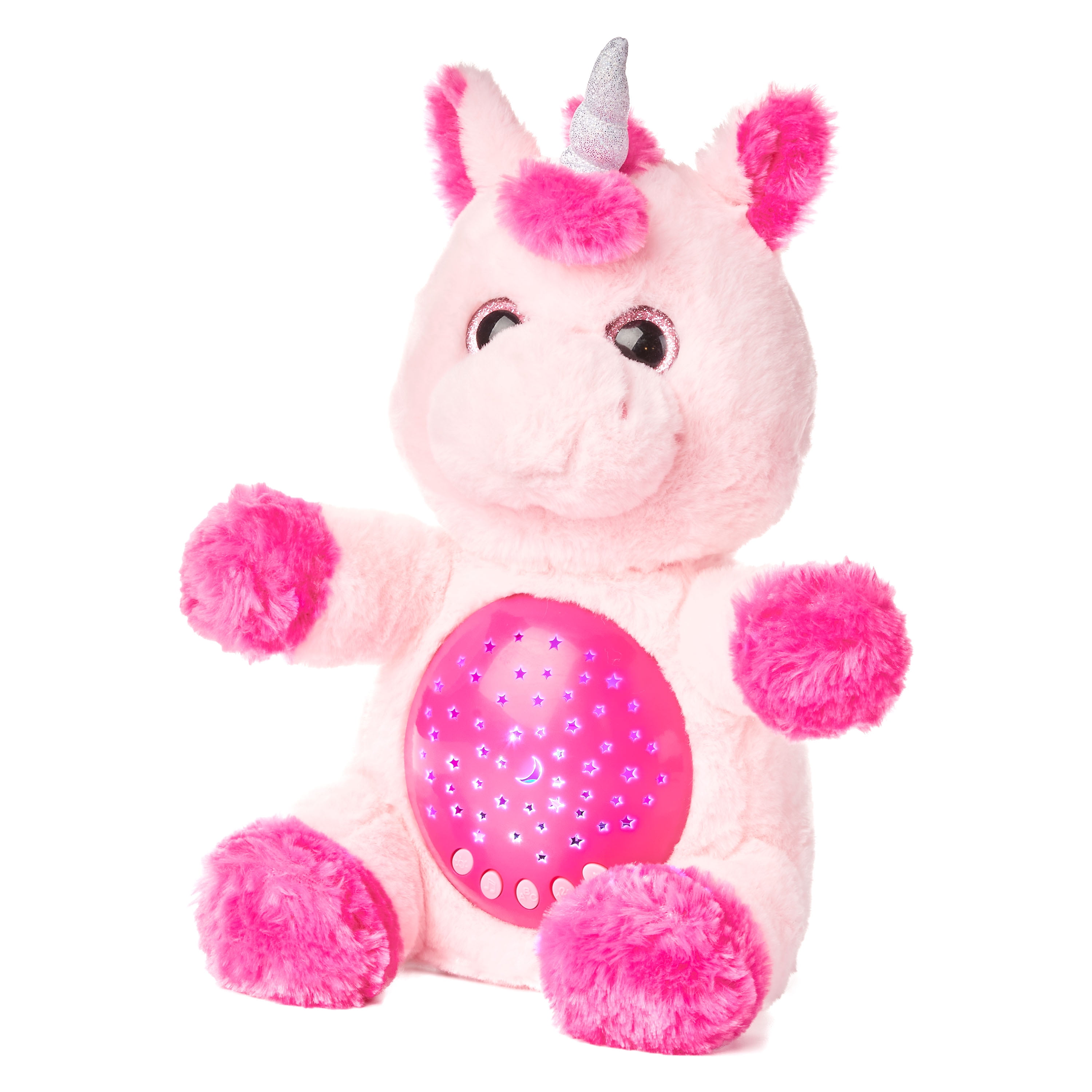 Kids Glow Unicorn Super Soft Plush Cuddle Toy With LED Changing Colours 
