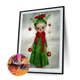 thumbnail image 1 of Cuadros Decorativos Cuadro de taladro redondo completo de muñeca de dibujos animados de Navidad de pintura de diamante (L2718) Tmvgtek embutido en tela, 1 of 8