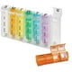 thumbnail image 1 of Pastillero Semanal 4 Tomas Pastilleros para Medicamentos de Viaje, Organizador de Pastillas Portatil y Grande con 28 Compartimentos, 1 of 5