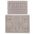 thumbnail image 1 of OULII 2Pcs Grey Bracelet Bead Design Board for DIY Jewelry Crafting with Practical Measurement Features, 1 of 8