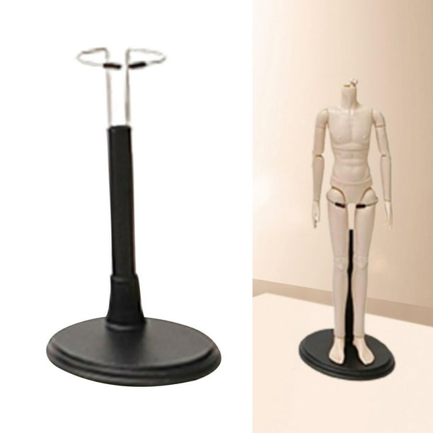 Siruishop Support de Poupée Réglable 4x pour Figurines de Collection 20cm à 30cm Poupée