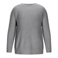 thumbnail image 2 of Chandail pour Hommes, Chandail en Tricot à Manches Longues, Col Rond Décontracté pour Chaleur et Tenue Polyvalente, 2 of 7