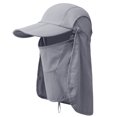 thumbnail image 1 of Sombrero para exteriores, sombrero protector de grados, sombrero de diablo de secado rápido a prueba de sol, sombrero de pesca de montañismo, sombrero a prueba de sol, sombrero a prueba de sol, 1 of 5