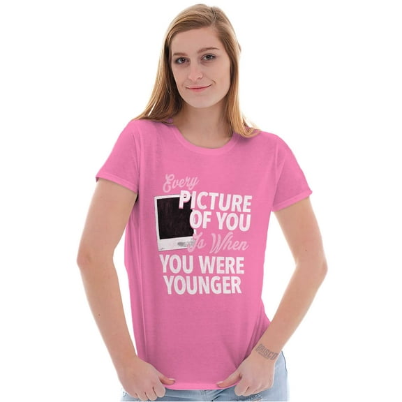 Picture Of You Photographer Camera Womens Fitted Plus Size Graphic Tee Brisco Brands 2X