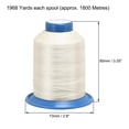 thumbnail image 2 of Unique Bargains Linen Extra Strong Bonded Polyester Thread, 1968 Yards, 2 of 4