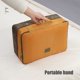 thumbnail image 4 of Neceser Impermeable | Organizador de viajes de gran capacidad | Separación en seco y en húmedo de dos capas | Empaquetadura de compresión | Poliéster portátil duradero | Naranja | 40x28x15cm, 4 of 6