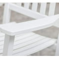 thumbnail image 4 of BplusZ Outdoor Rocking Chairs Set of 2 Patio Rocker Furniture for Porch Garden Lawn Indoor Classic Arm Chairs White, 4 of 5