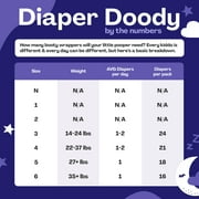 Hello Bello Premium Overnight Baby Diapers, Cute Gender Neutral Designs, Size 4, 21 Count