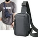 thumbnail image 2 of Bolso bandolera para hombre, marca de moda, moda urbana, deportivo, mini bolso de pecho, bolso de hombro para hombre, bolso cruzado simple, bolso colgante, 2 of 6