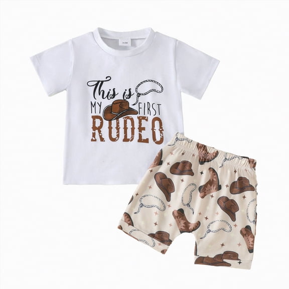 Toddler Boys Clothes Outfits Sets Kids Unisex Spring Summer Cotton Letter Print Short Sleeve Running Suit 6 12 18 24Months 2T 3T T-Shirts Elastic Waist Shorts 2Pcs T-shirt with Outfit 2 Piece