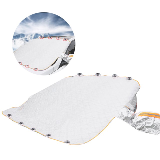 Car Snow Cover Magnetic Automobile Windshield Protect from Sun Universal Car Water Dust Ice Frost Universal Car Windscreen for All Year Around