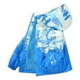 thumbnail image 2 of Viluyesy Boys Raincoat 8T, Waterproof Lightweight Zipper Kids Hooded Windbreaker Jacket Blue(3-15T), 2 of 9