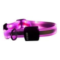 thumbnail image 1 of Rechargeable LED Glowing Dog Collar and Leash Set with Adjustable Reflective Night Light for Outdoor Pet Walking, 1 of 4