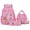 Red, variant on ibiyuan School Backpack Canvas Tote Bag Student Adjustable Book Bag with Pockets Solid Color Back To School Supplies Spacious Storage Daypack for Daycare Travel,One Size,Pink