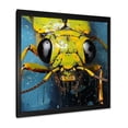 thumbnail image 3 of Designart "Yellow Ants In Neon Pioneer" Animals Ant Picture Framed Canvas Wall Art, 3 of 5