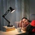 thumbnail image 4 of LINLIN Desk Lamp, Swing Arm Table Lamp, E27 Reading Light Adjustable Shade Position, Architect Lamp for Bedside Reading Office Work Students, 4 of 9