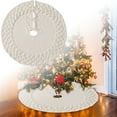thumbnail image 1 of Event & Party Skirt for Holiday Festive Xmas Celebration with Decorative Patterns for Home Festivity, 1 of 4