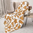 thumbnail image 3 of Rateoe Christmas Elements Pattern Flannel Throw Blanket, Ultra-soft Blanket for Bed, Couch, Car, Hypoallergenic Anti-pilling blanket-40"x30"(Vertical), 3 of 6