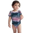thumbnail image 3 of Daiia Boat Lighthouse Storm Waves Printed Unisex-Baby Short Sleeve Onesies Bodysuits Baby Climbing Clothes Soft and Comfortable Romper with Expandable Shoulder Design-18 Months, 3 of 8