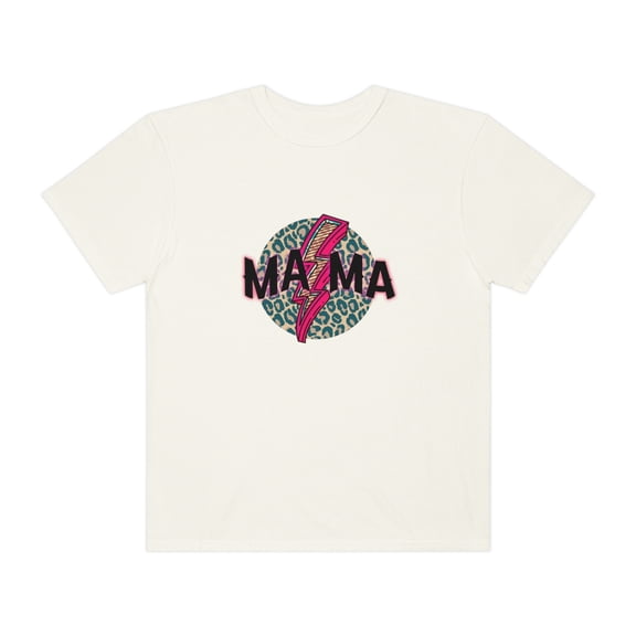 Mama T shirt, Leopard Print Mama Shirt, Gift for Mom, Mothers Day Shirt