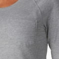 thumbnail image 5 of Dickies Women's Cooling Long Sleeve Pocket T-Shirt, Heather Gray, XL, 5 of 5