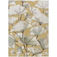 thumbnail image 2 of Addison Rugs Chantille Indoor/Outdoor Transitional Botanical Gold Machine Washable Rectangle Rug, 8' x 10', 2 of 8