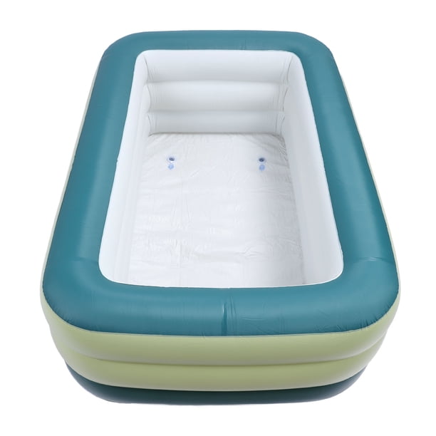 Piscina Inflable, Piscina Familiar Plegable Con Bomba, Adecuada Para Fiestas En El Jardín Al Aire Libre En El Patio Trasero