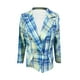 thumbnail image 5 of ICHUANYI Liquidación Mujer Traje de Negocios Cuadros Impreso Manga Larga Botón Adelgazante Cardigan Abrigo Top ICHUANYI WER202308252139, 5 of 5