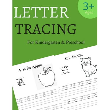 Letter Tracing For Kindergarten and Preschool : Kids learning activity book for alphabet practice and coloring (Paperback)