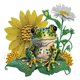 thumbnail image 1 of (YXC725) Serie Y Girasol Con Diamantes Parciales Pintura Resina Con Forma Especial Diamantes 30x30CM, 1 of 9