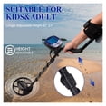 thumbnail image 5 of T11 Metal Detectors Professional Higher Accuracy Gold Detector Treasure Hunter LCD Display Coil Detecting ,Easy to Install, 5 of 5
