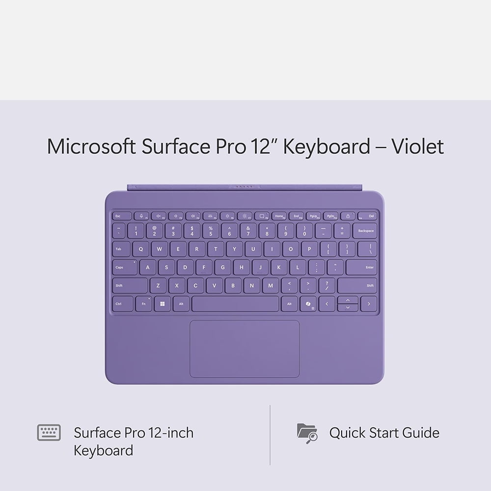 Microsoft Surface Pro Keyboard for Surface Pro 12" in Violet - EP2-32727